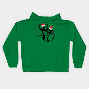 LL SANTA HATS Kids Hoodie